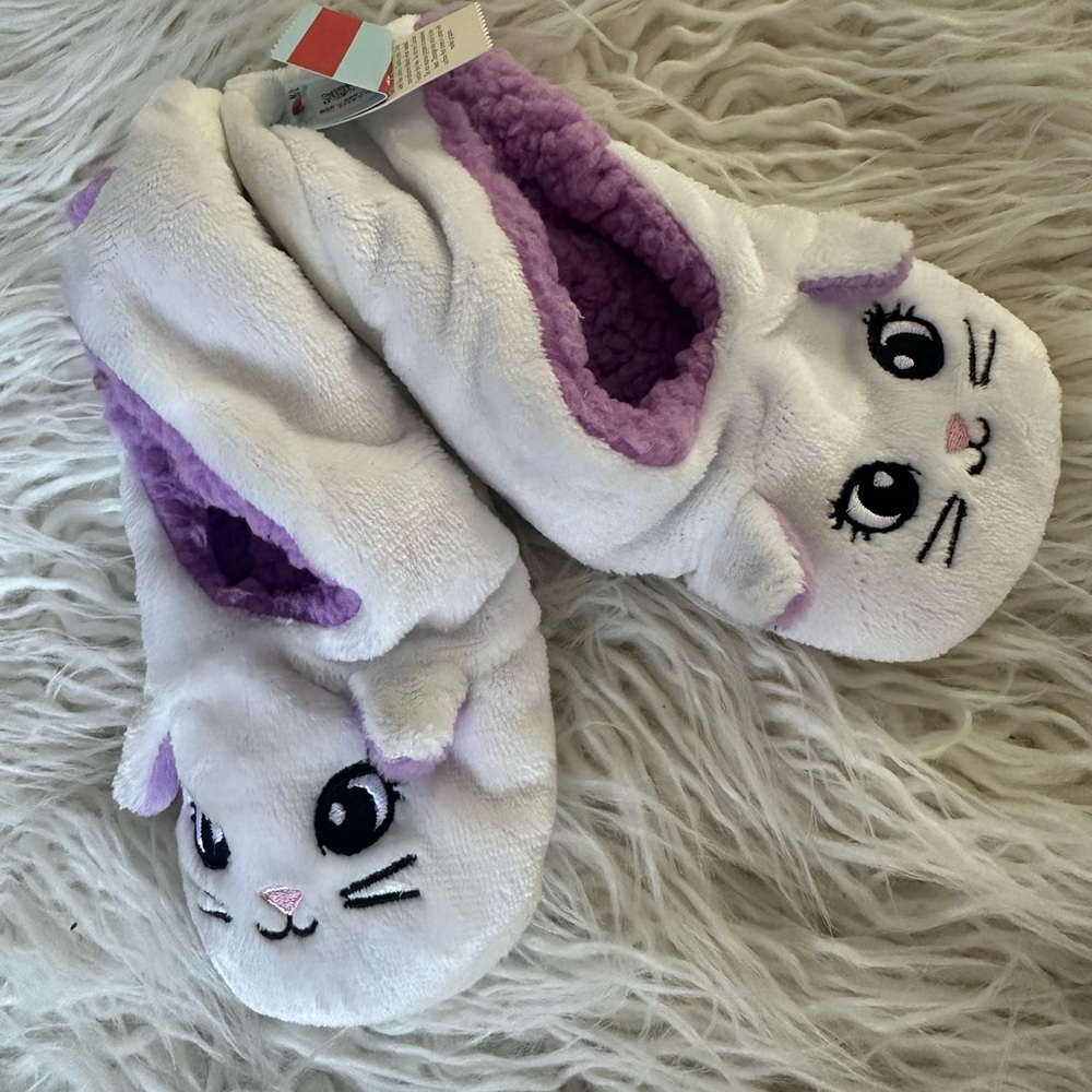 Little girls slippers size M/L